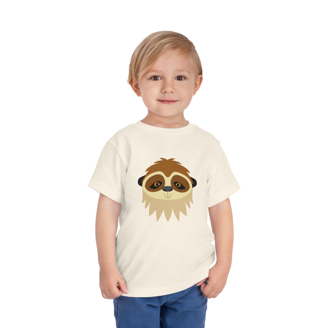 Sloth Wild Faces Toddler Soft Shirt