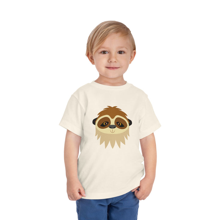 Sloth Wild Faces Toddler Soft Shirt