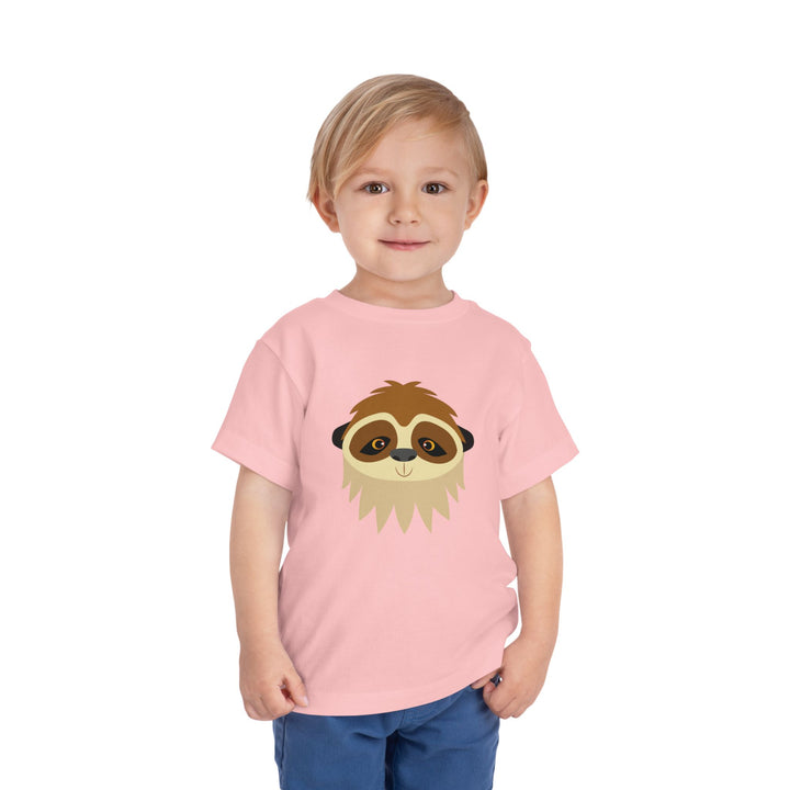 Sloth Wild Faces Toddler Soft Shirt