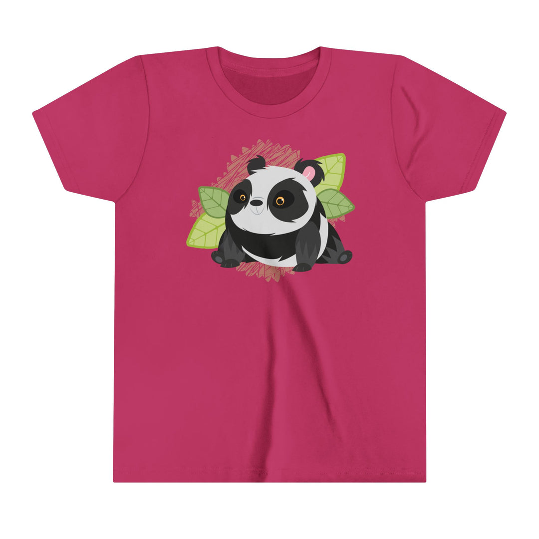 Panda Hanging Out Youth Soft Shirt