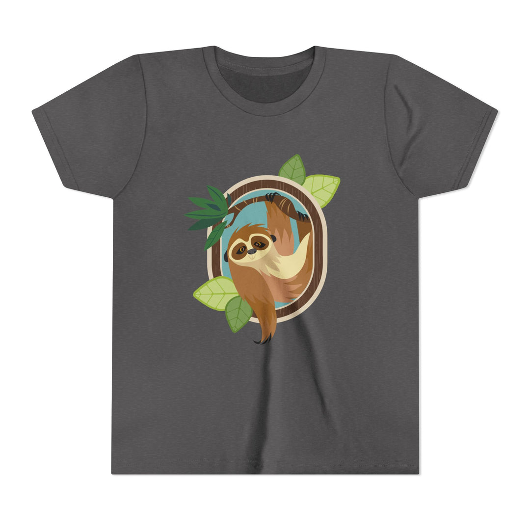 Sloth Portrait of Nature Youth Soft Shirt