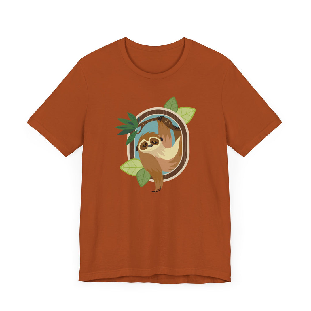 Sloth Portrait of Nature Soft Shirt - Adult