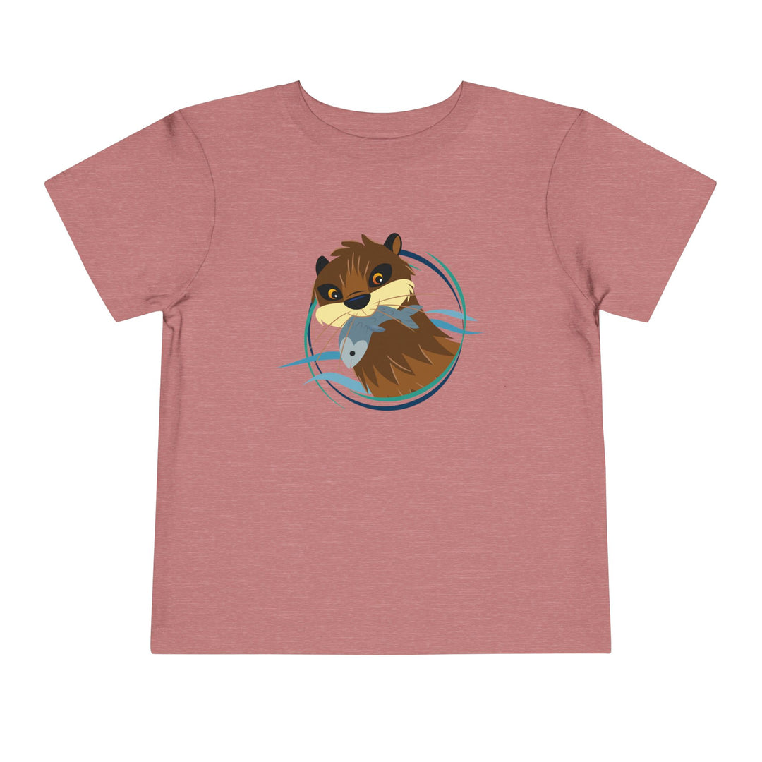Otter Fishing Soft Shirt - Toddler