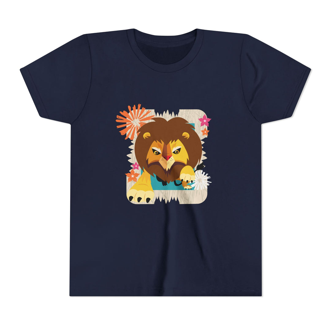 Lion Firework Youth Soft Shirt
