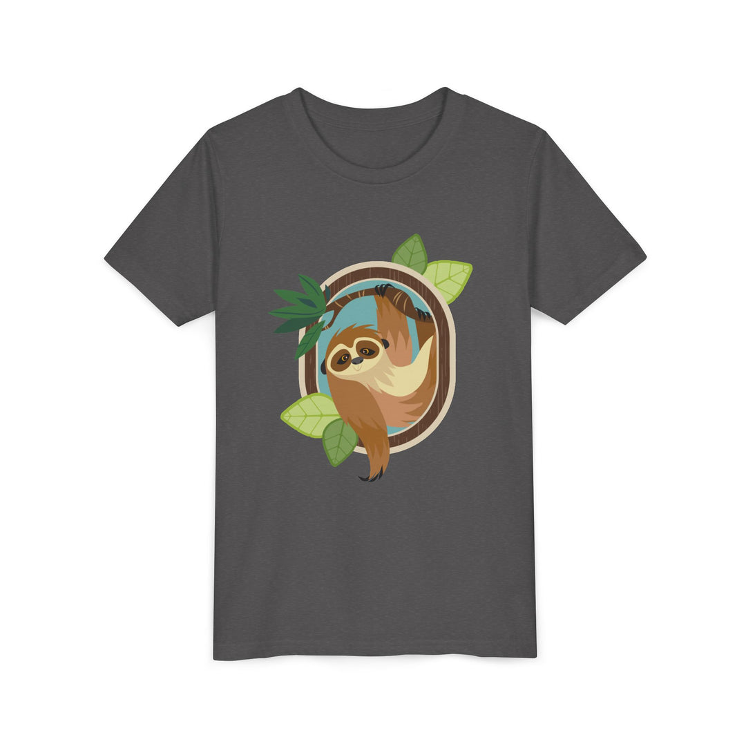 Sloth Portrait of Nature Youth Soft Shirt