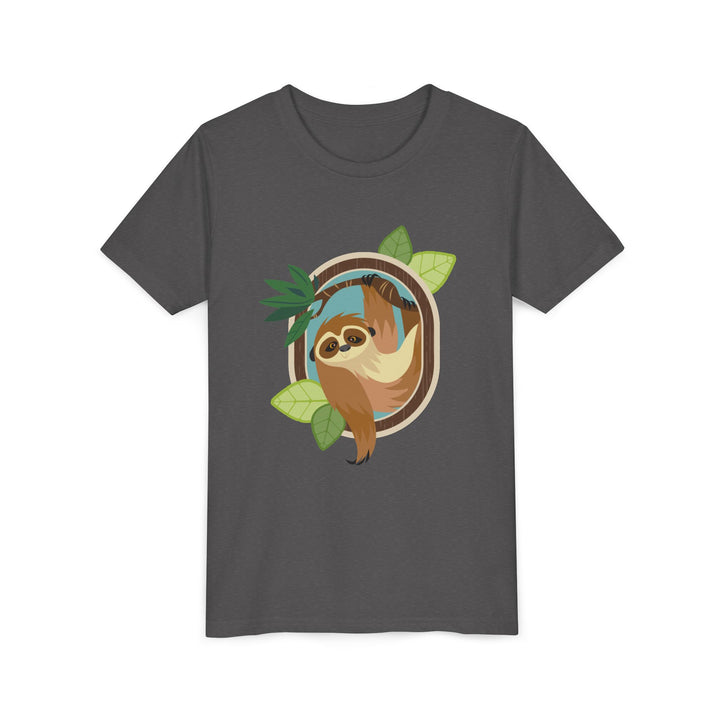 Sloth Portrait of Nature Youth Soft Shirt