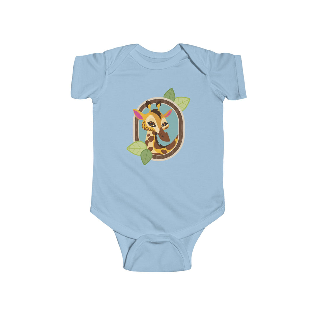 Giraffe Portrait of Nature Soft Baby Onesie