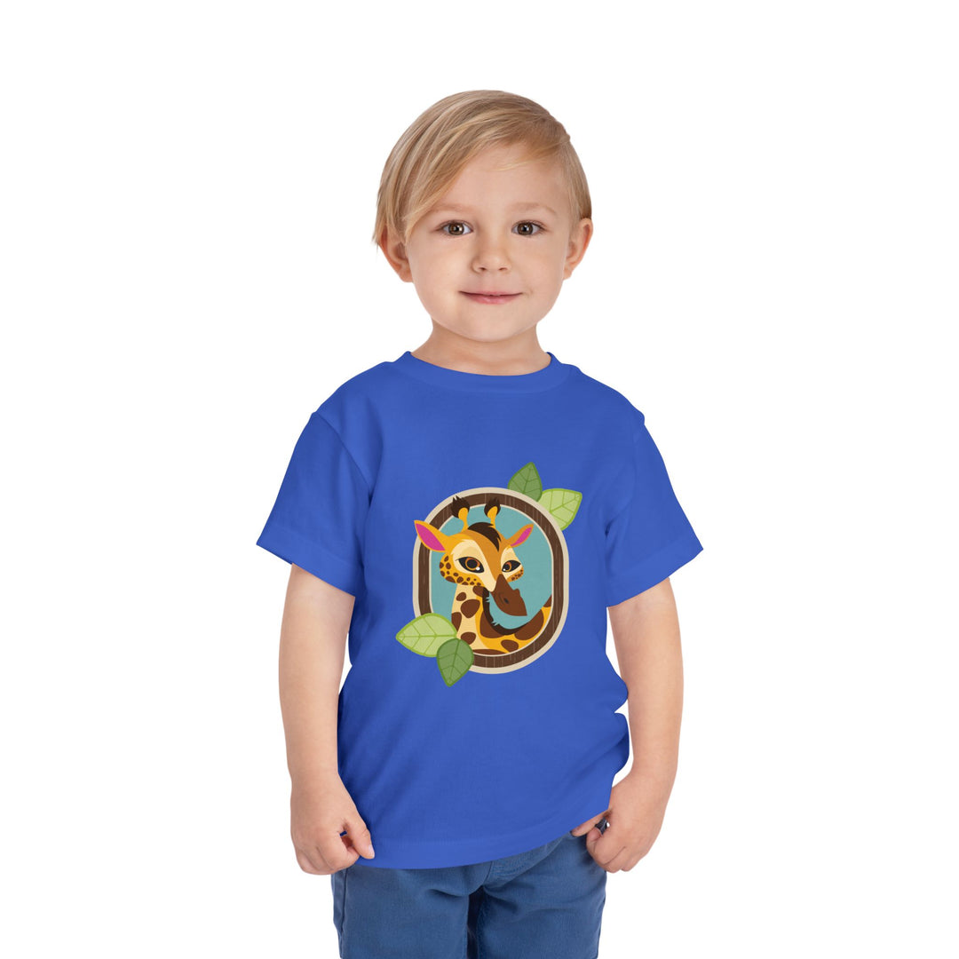Giraffe Portrait Soft Shirt - Toddler