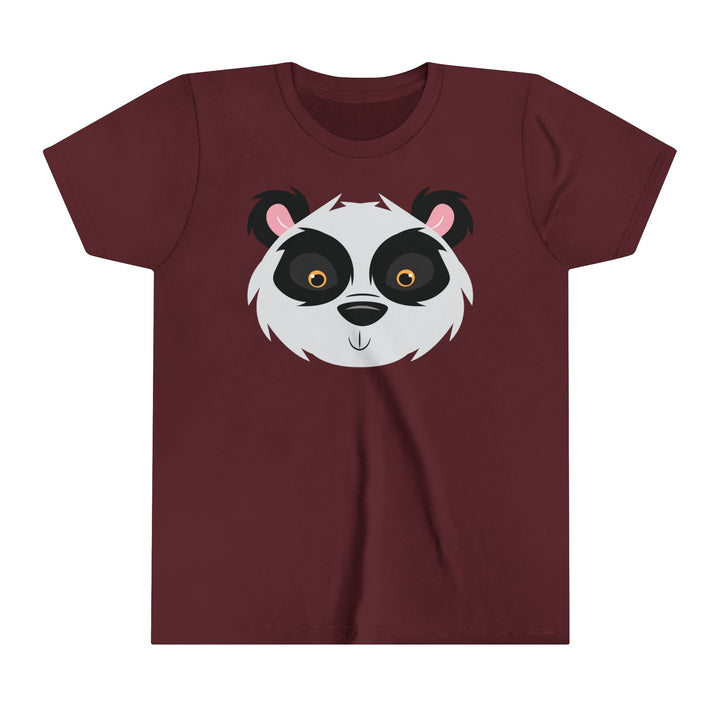 Panda Wild Faces Youth Soft Shirt