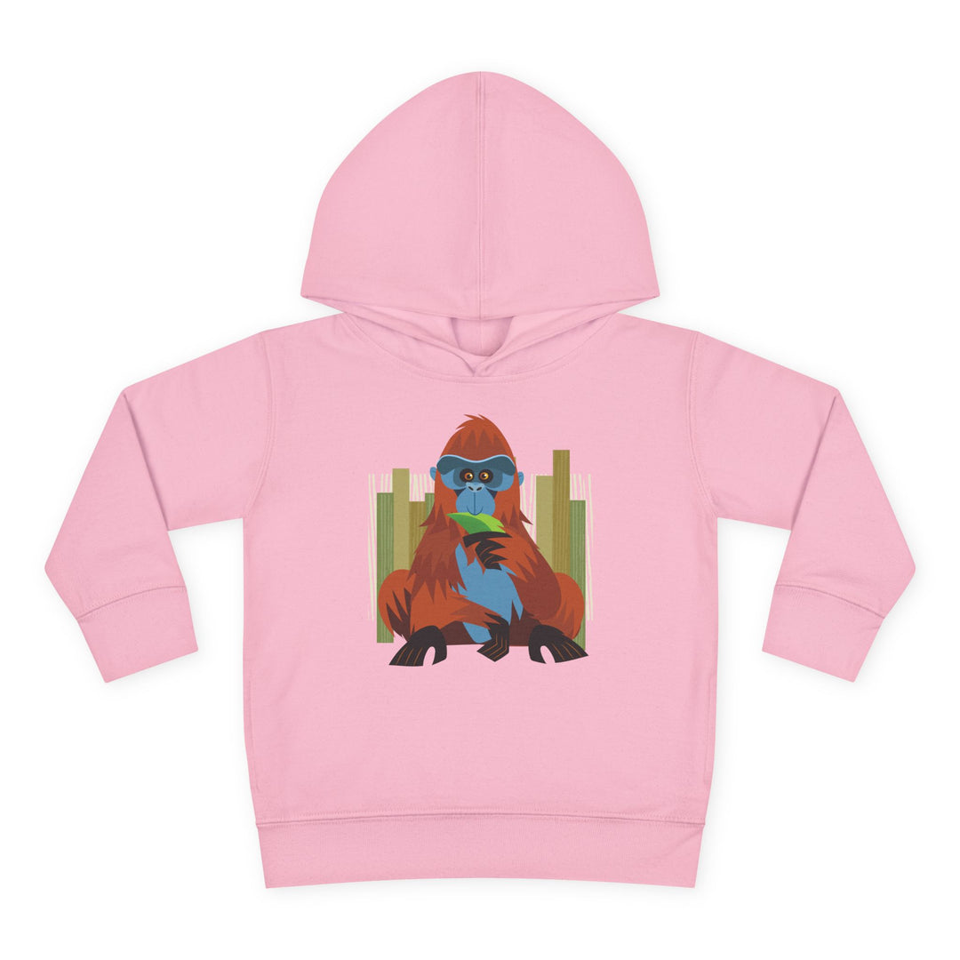 Orangutan Bars Toddler Pullover Fleece Hoodie