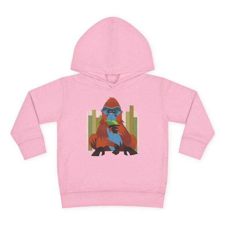 Orangutan Bars Toddler Pullover Fleece Hoodie