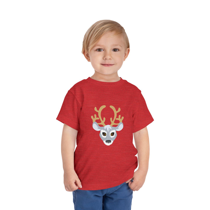 Reindeer Wild Faces Soft Shirt - Toddler