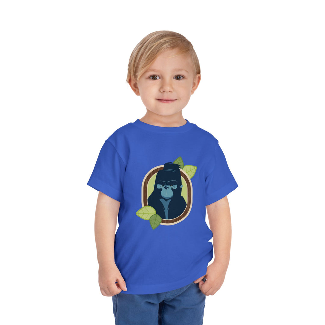 Gorilla Portrait of Nature Toddler Soft Shirt