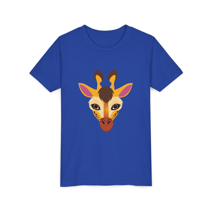 Giraffe Wild Faces Youth Soft Shirt