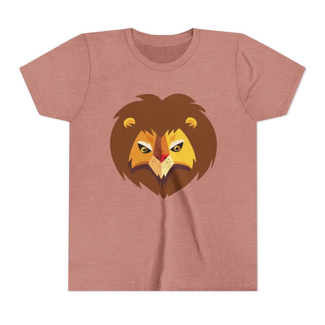 Lion Wild Faces Youth Soft Shirt