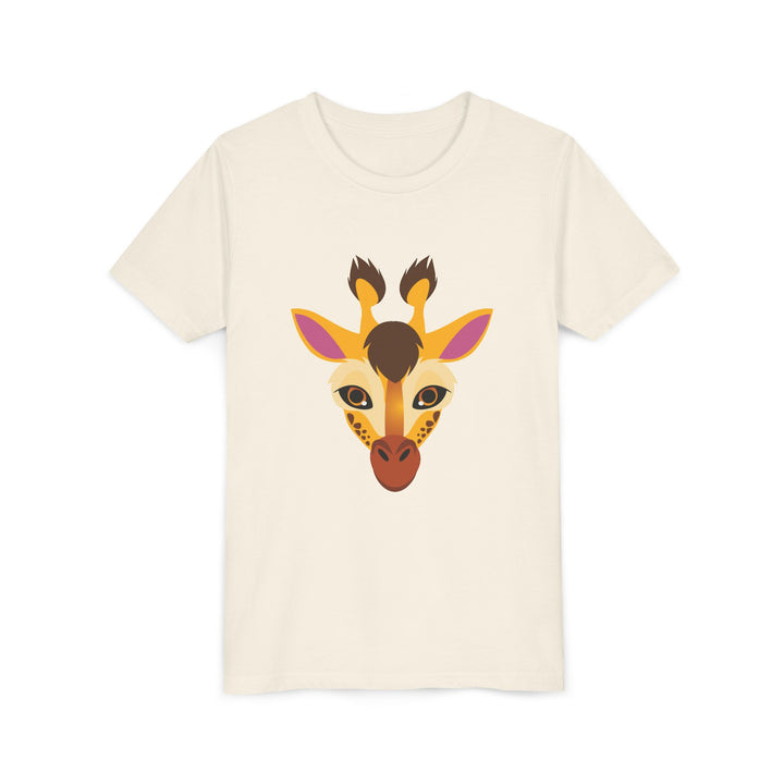 Giraffe Wild Faces Youth Soft Shirt