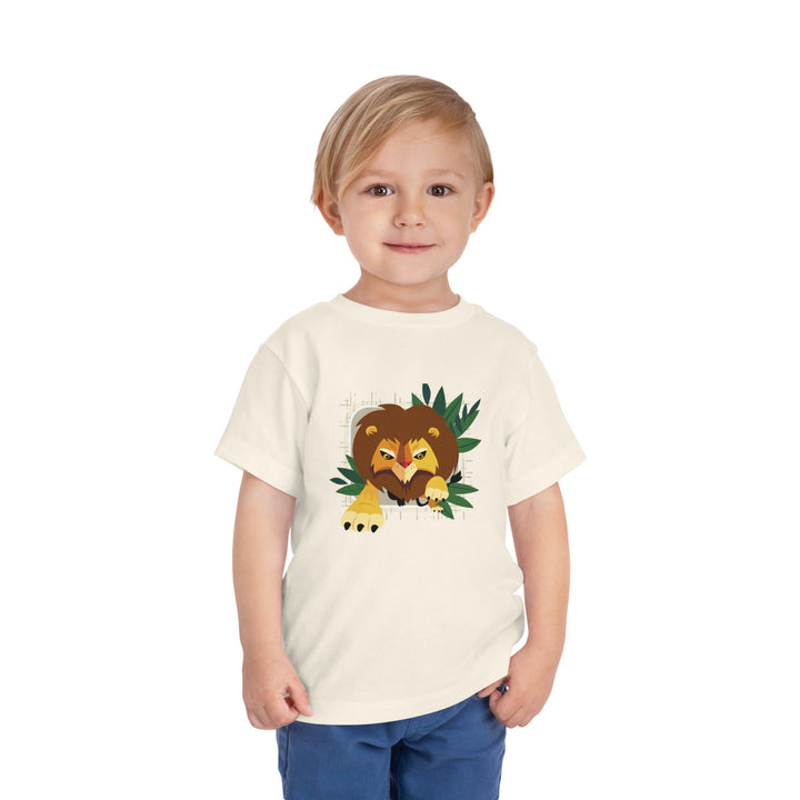 Lion In Your Face Toddler Soft Shirt