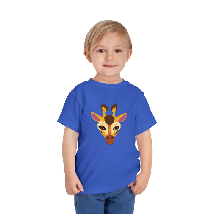 Giraffe Wild Faces Toddler Soft Shirt