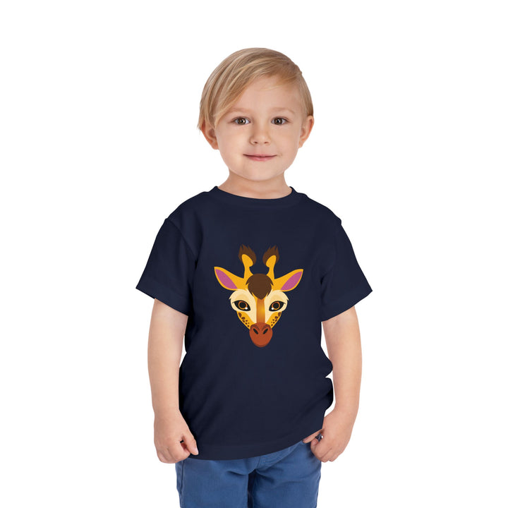 Giraffe Wild Faces Soft Shirt - Toddler