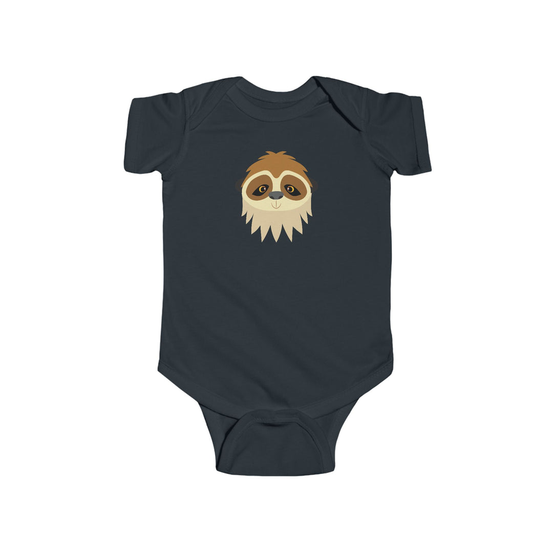 Sloth Wild Faces Soft Baby Bodysuit