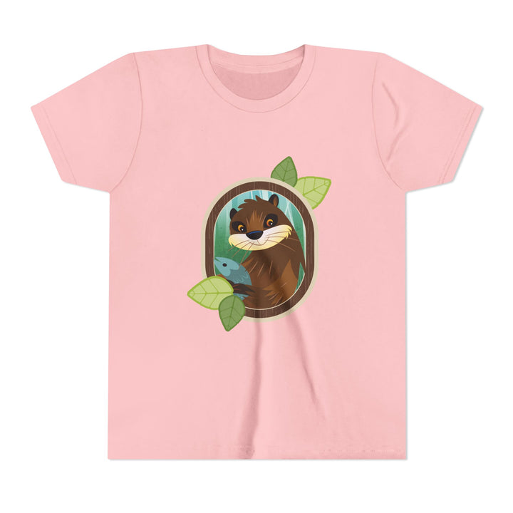 Otter Portrait of Nature Youth Soft Shirt