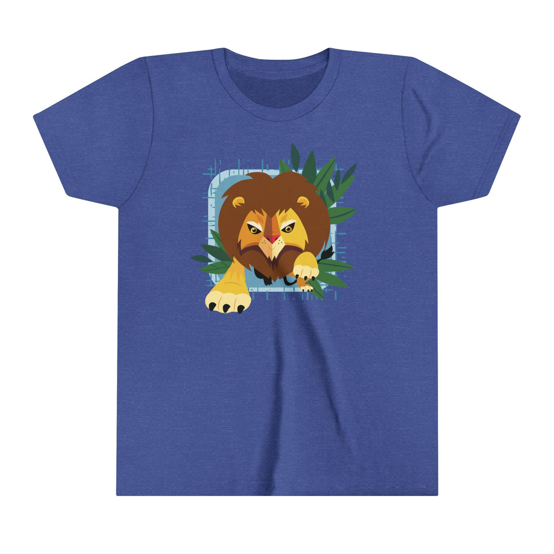 Lion In Your Face Youth Soft Shirt