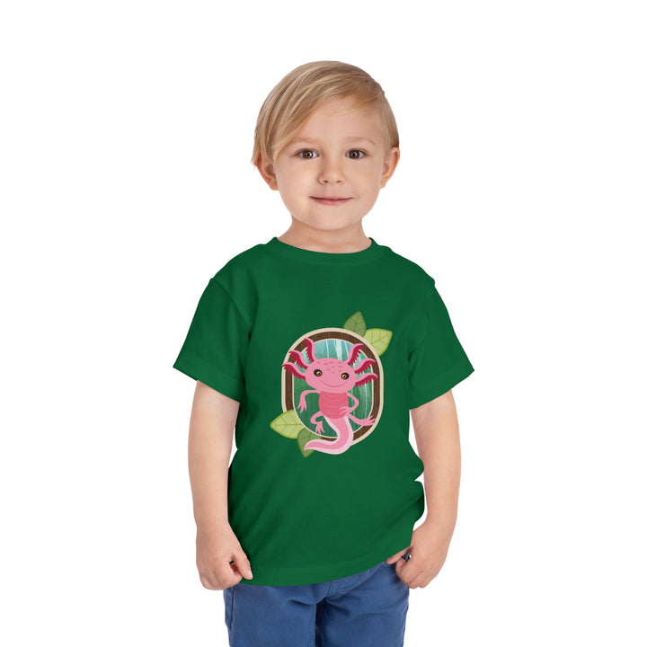 Axolotl Portrait of Nature Toddler Soft Shirt