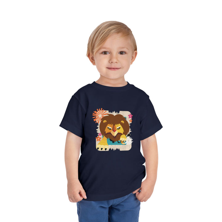 Lion Firework Toddler Soft Shirt