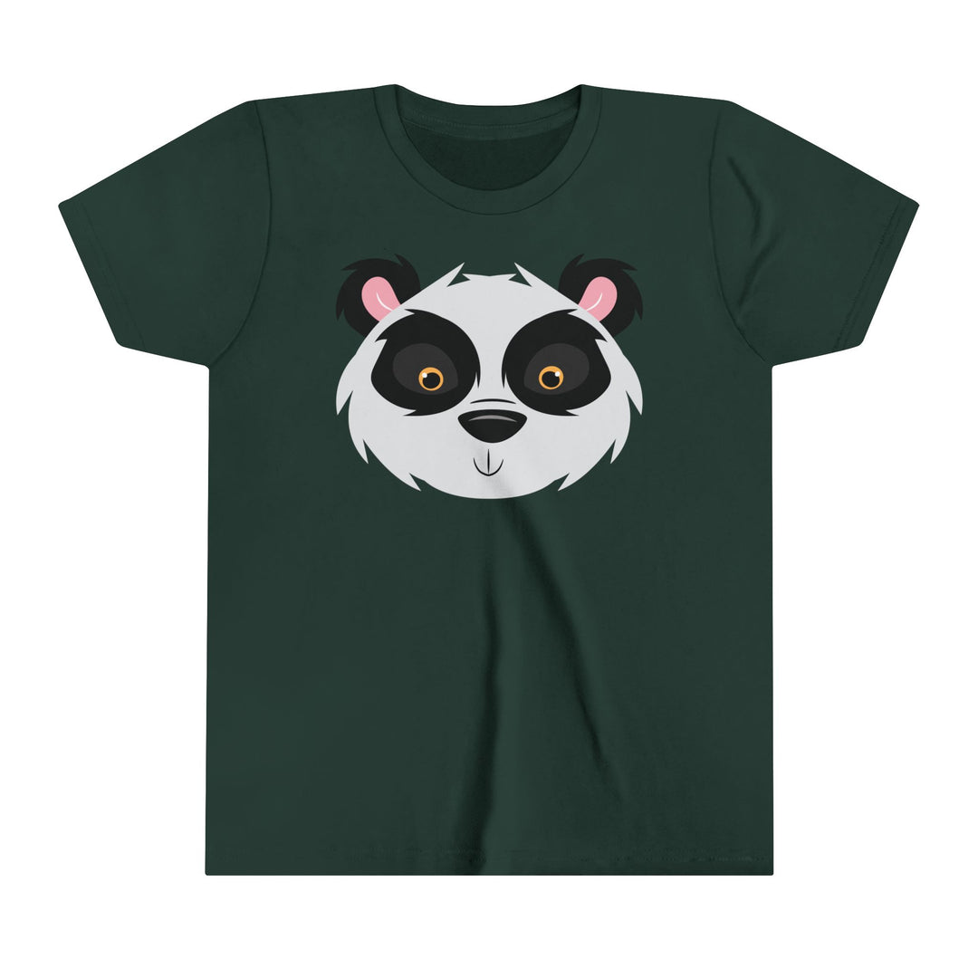 Panda Wild Faces Youth Soft Shirt