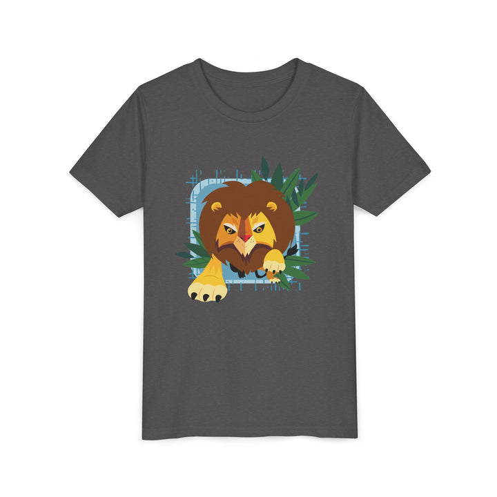 Lion In Your Face Youth Soft Shirt