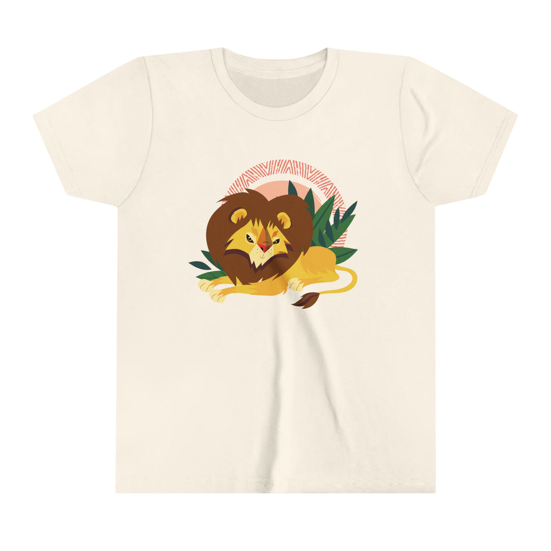 Lion Lounging Halo Youth Soft Shirt