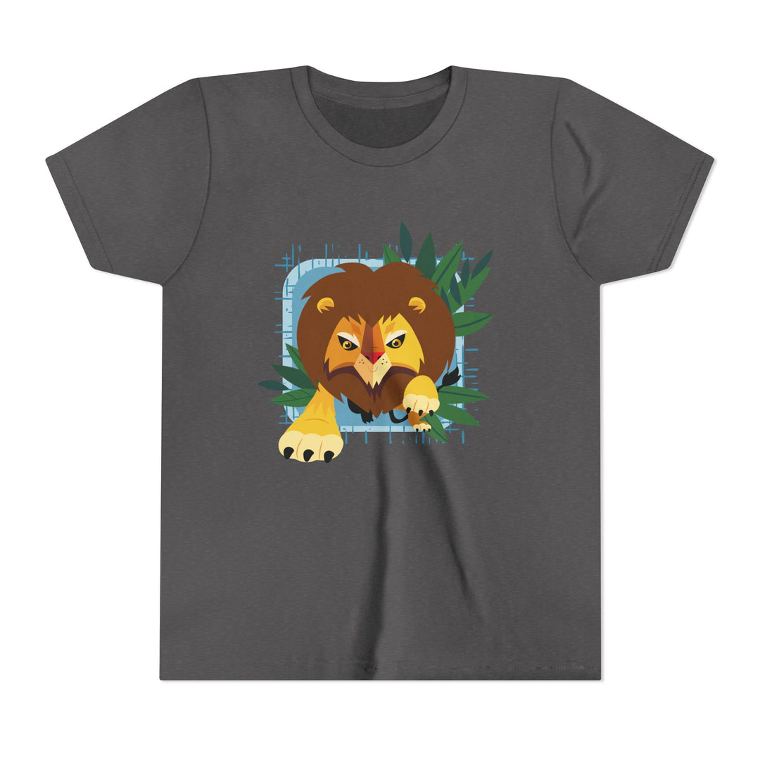 Lion In Your Face Youth Soft Shirt