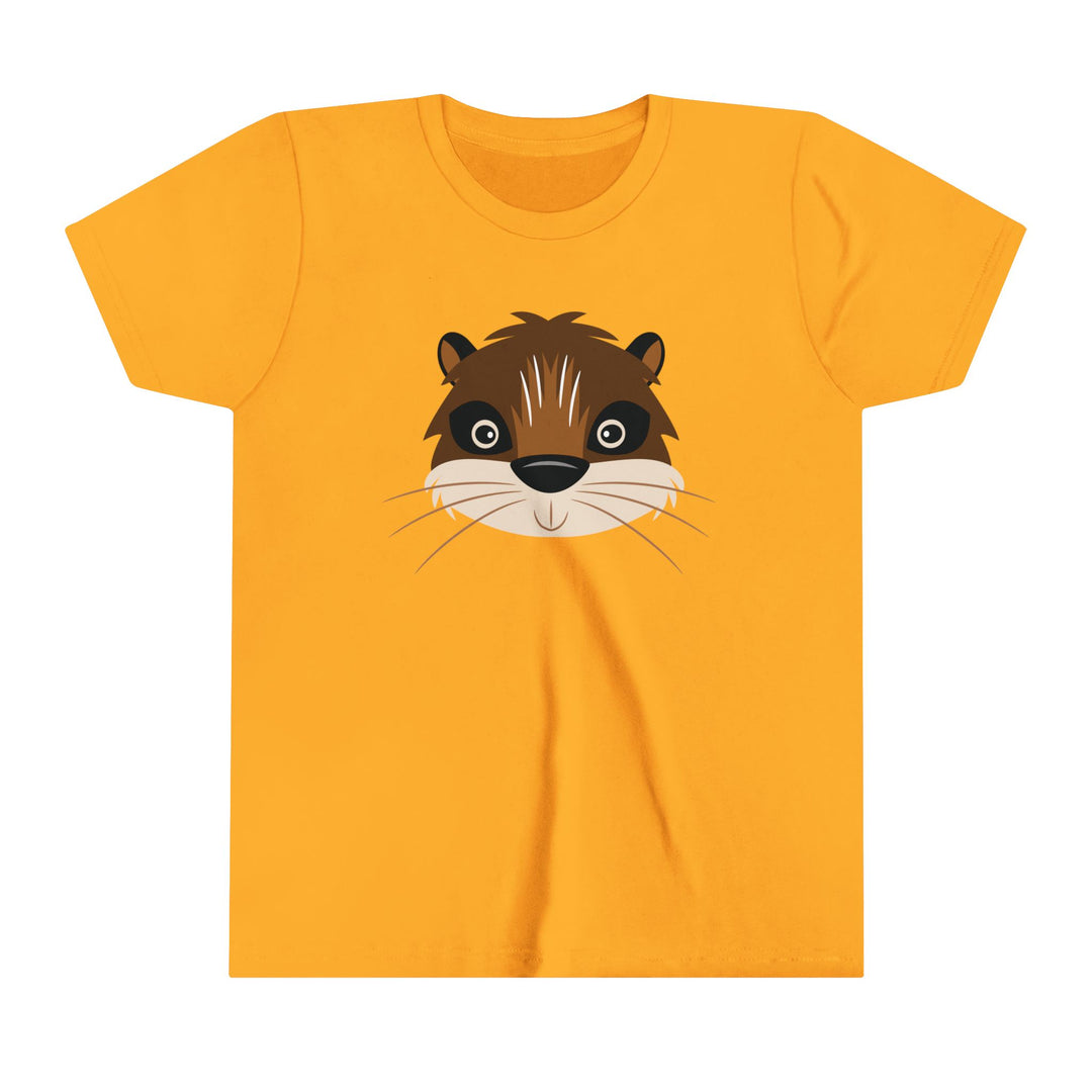 Otter Wild Faces Youth Soft Shirt