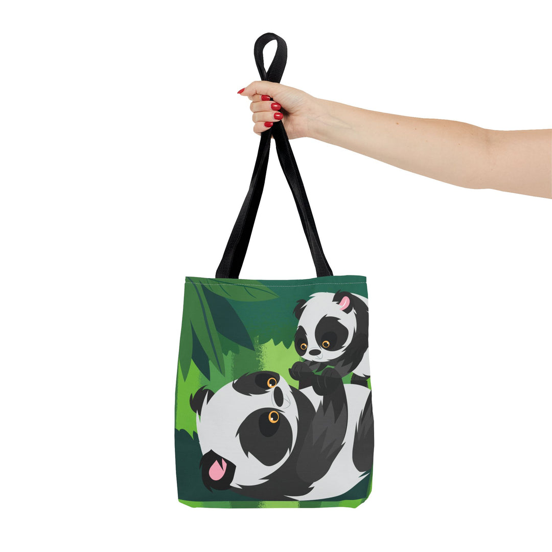 Panda Family Wild Tote Bag