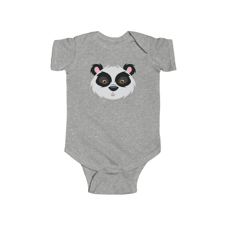 Panda Wild Faces Soft Baby Onesie