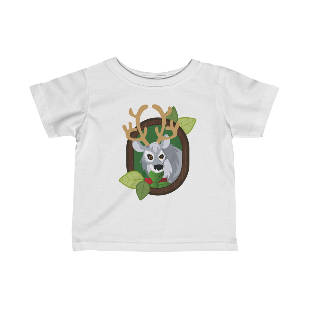 Reindeer Portrait of Nature Baby Soft Shirt