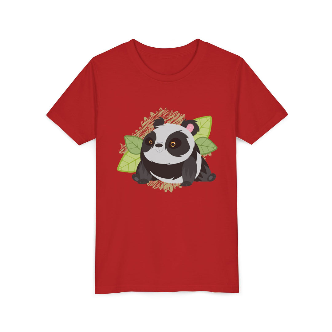 Panda Hanging Out Youth Soft Shirt