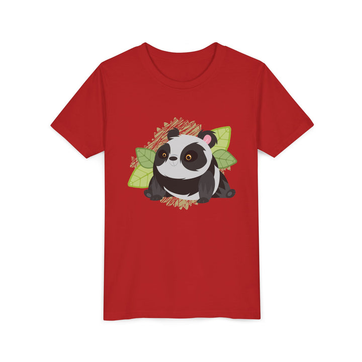 Panda Hanging Out Youth Soft Shirt
