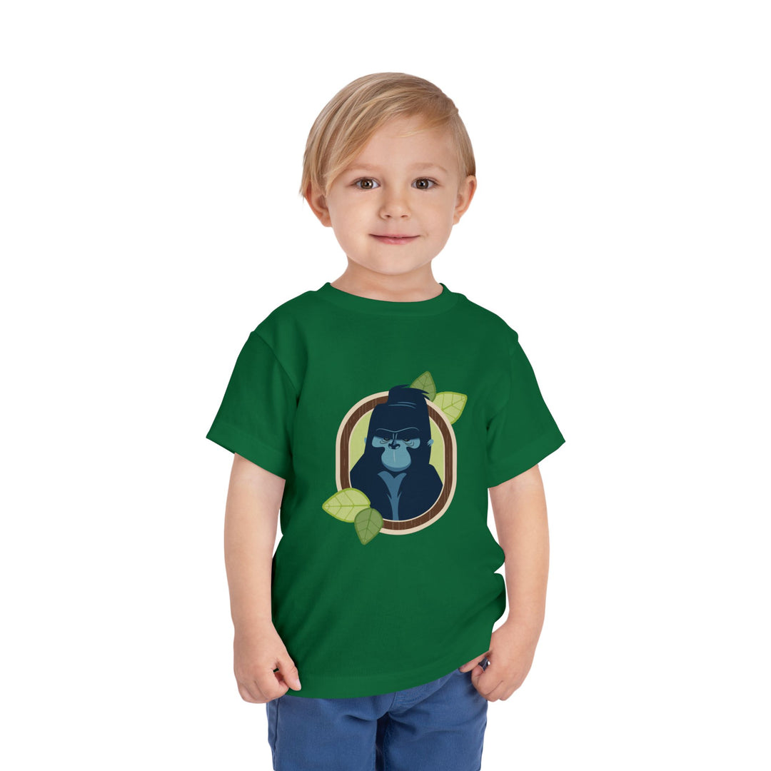 Gorilla Portrait of Nature Toddler Soft Shirt