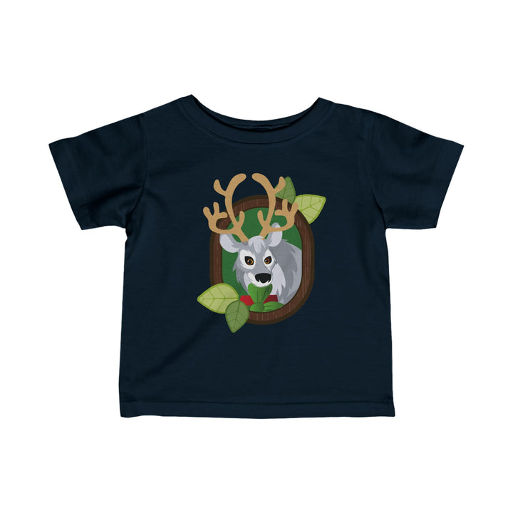 Reindeer Portrait of Nature Baby Soft Shirt