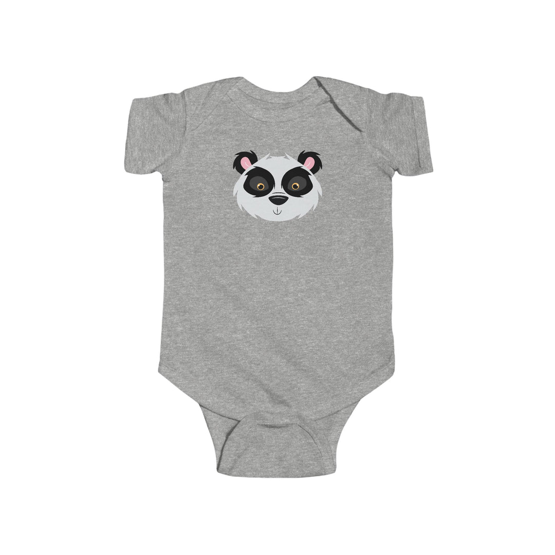 Panda Wild Faces Soft Baby Bodysuit