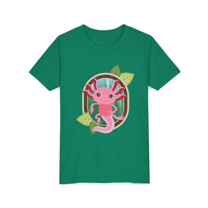 Axolotl Portrait of Nature Youth Soft Shirt