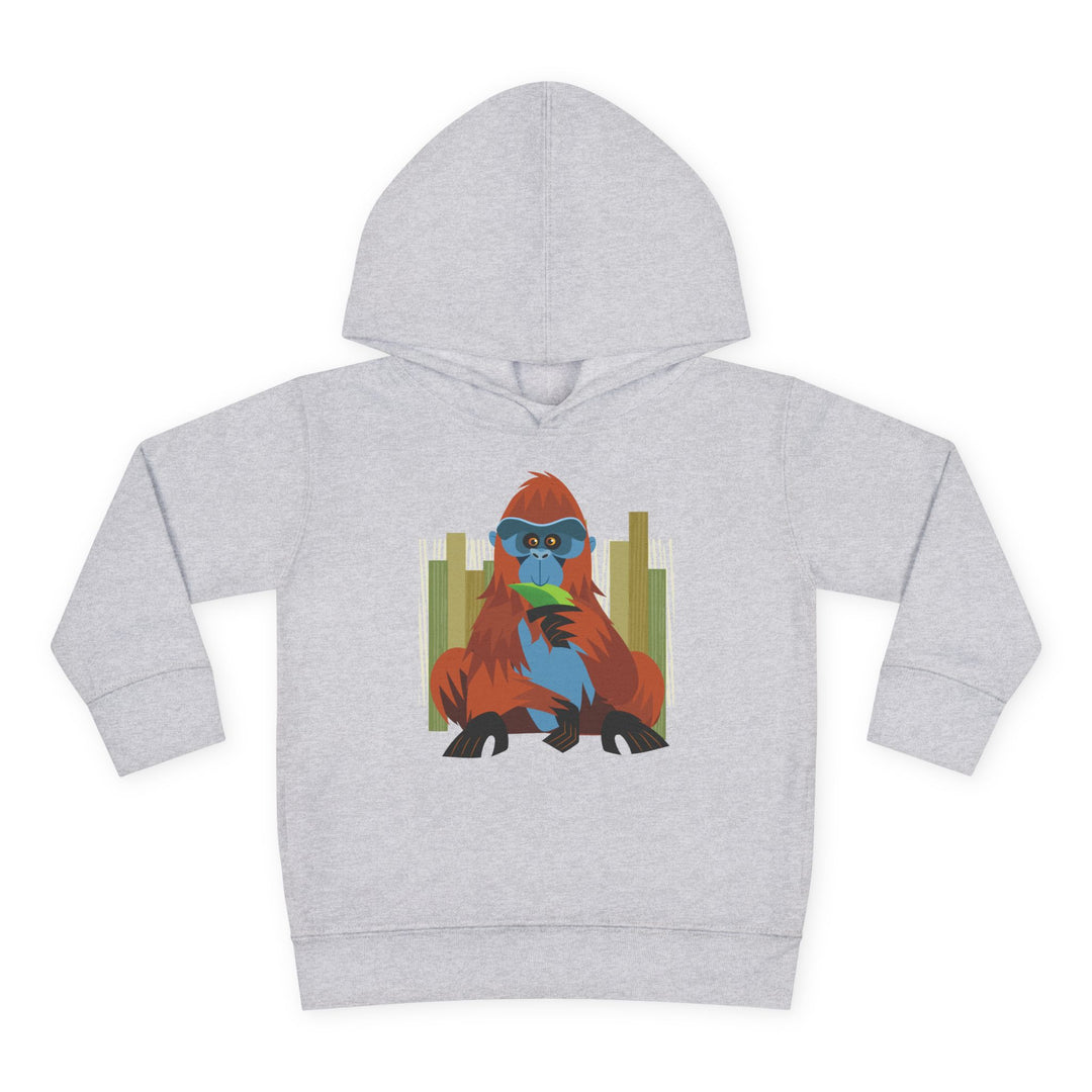 Orangutan Bars Toddler Pullover Fleece Hoodie