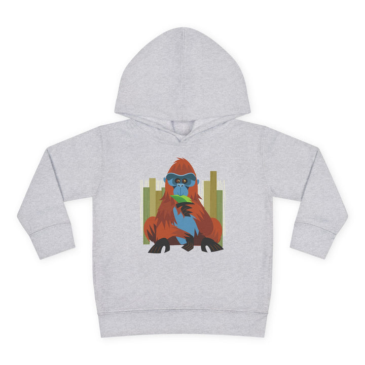 Orangutan Bars Toddler Pullover Fleece Hoodie