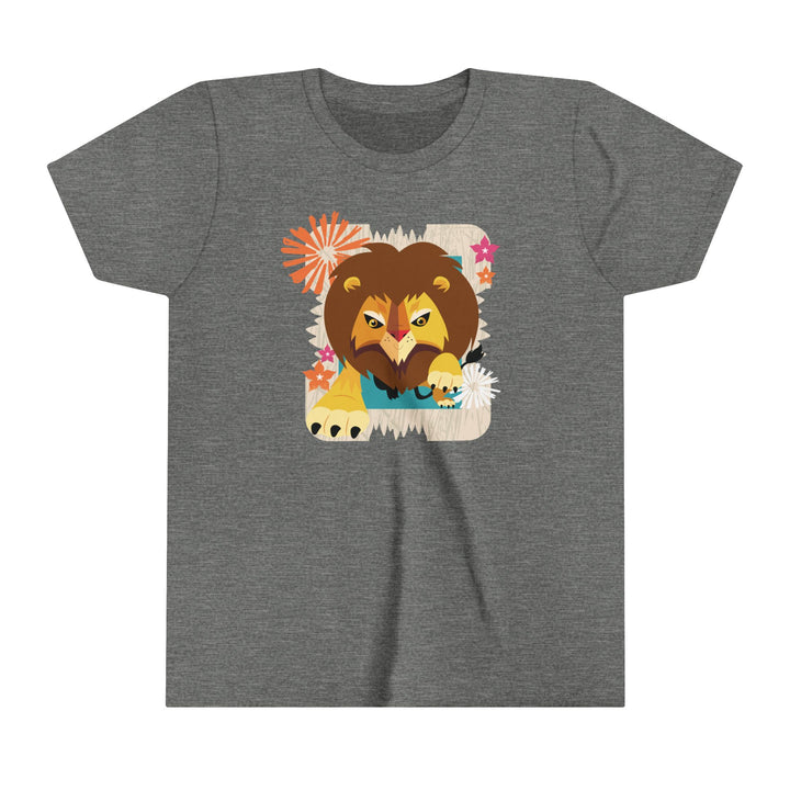 Lion Firework Youth Soft Shirt