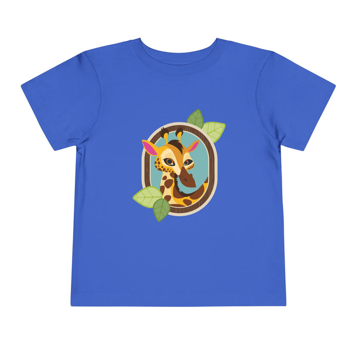Giraffe Portrait Soft Shirt - Toddler