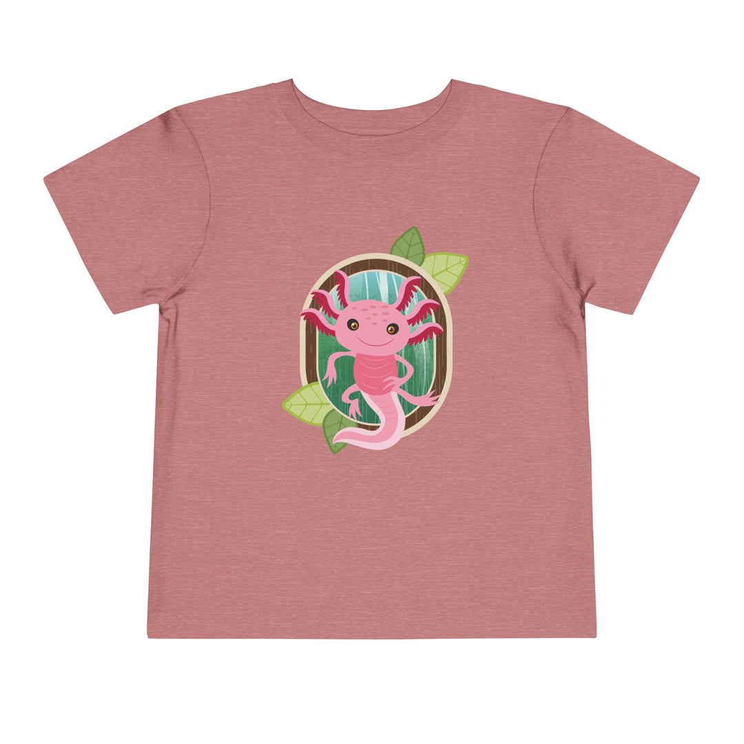 Axolotl Portrait of Nature Toddler Soft Shirt