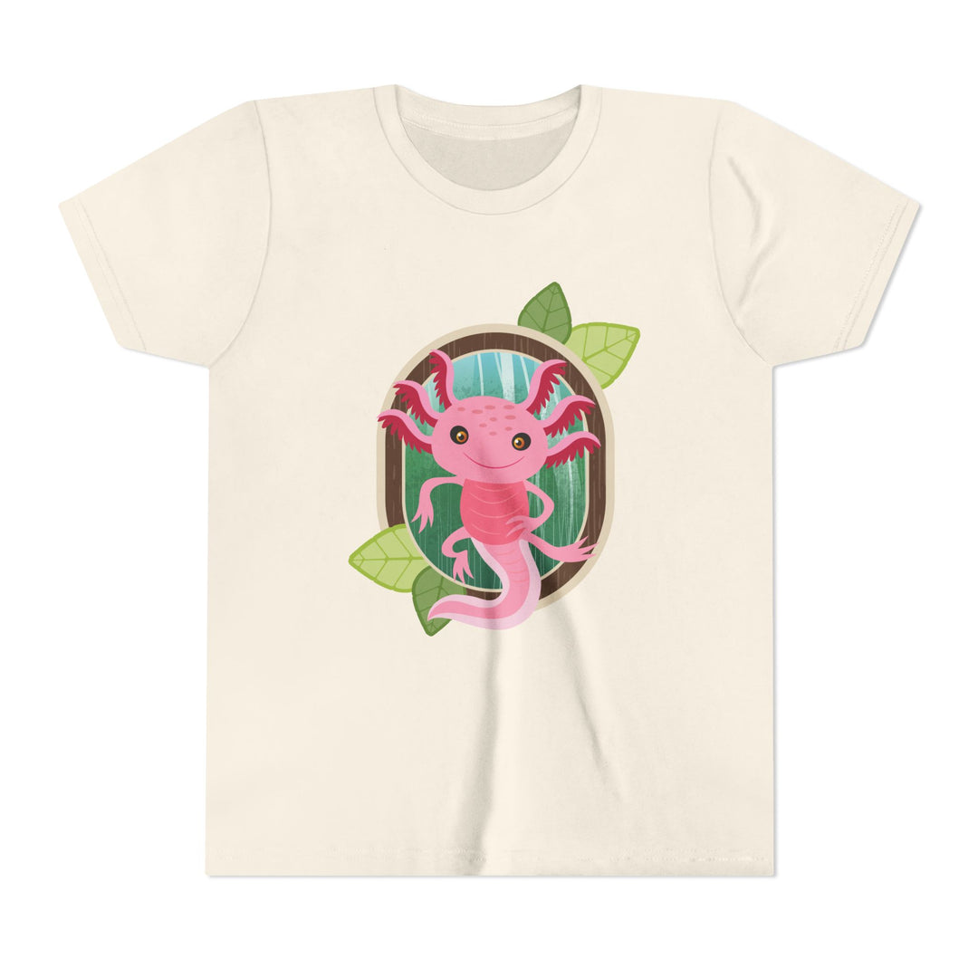 Axolotl Portrait of Nature Youth Soft Shirt