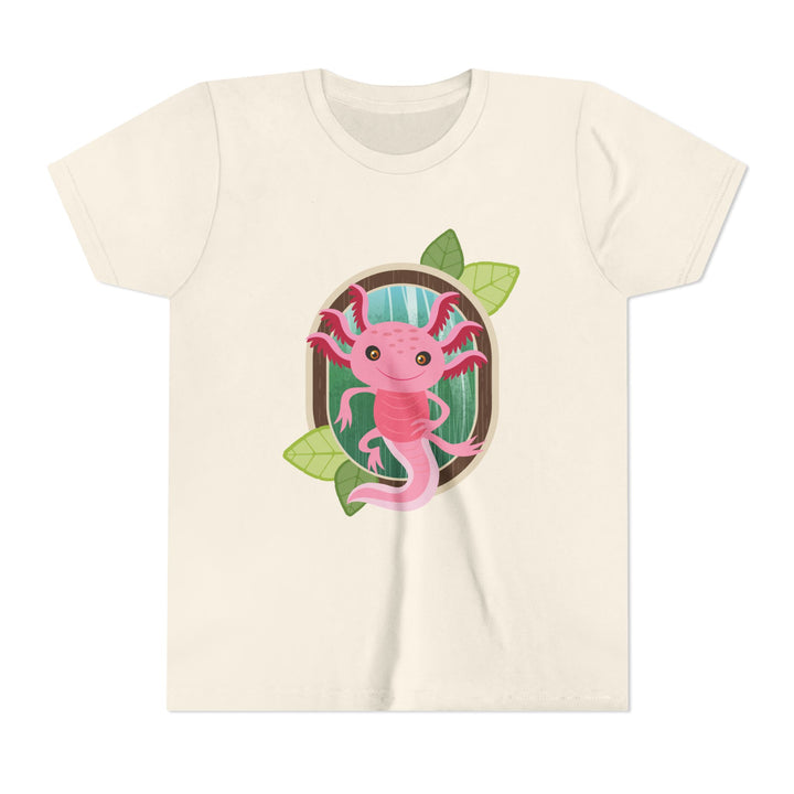 Axolotl Portrait of Nature Youth Soft Shirt