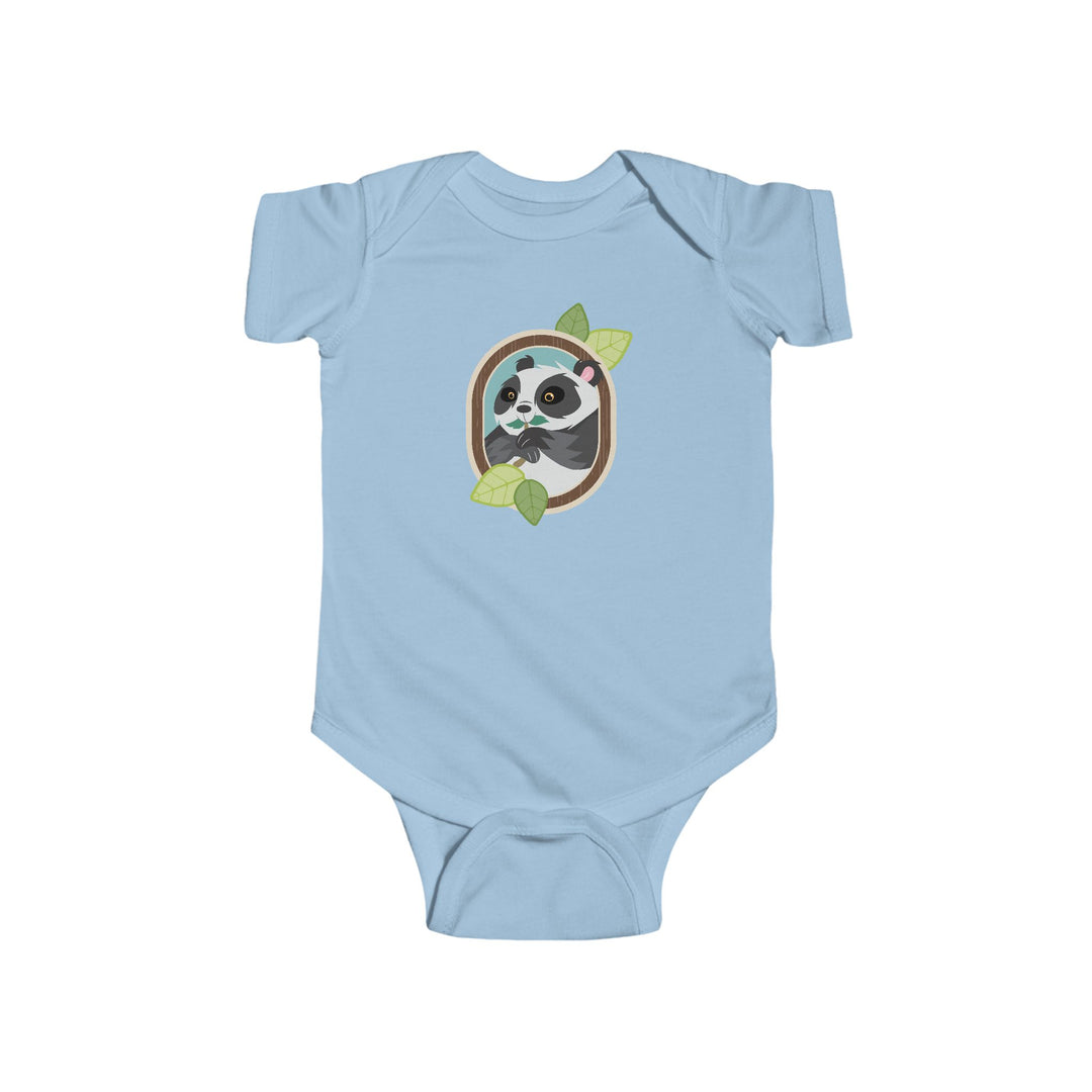Panda Portrait of Nature Soft Baby Bodysuit